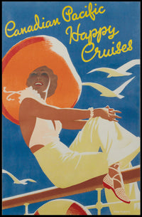 Canadian Pacific Happy Cruises Vintage Travel Poster PosterGoat