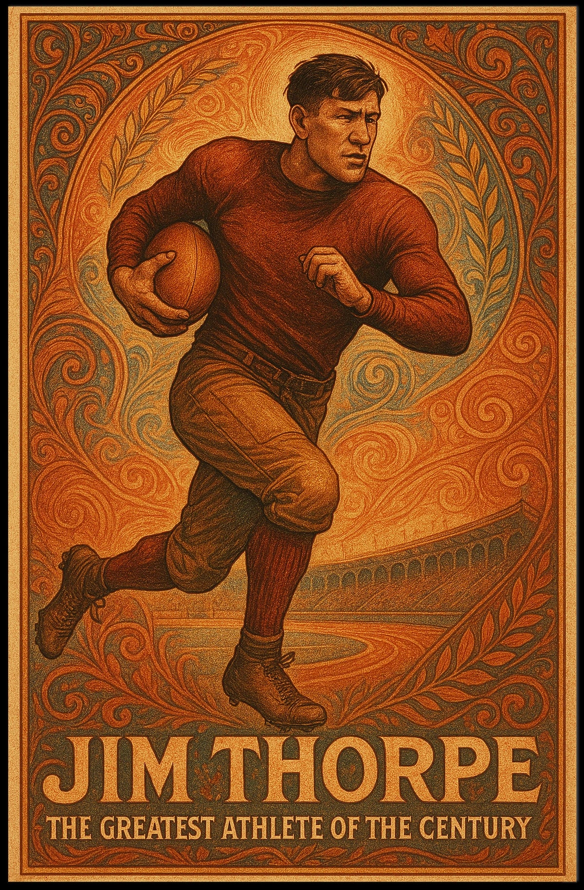 Celebrating Jim Thorpe Poster
