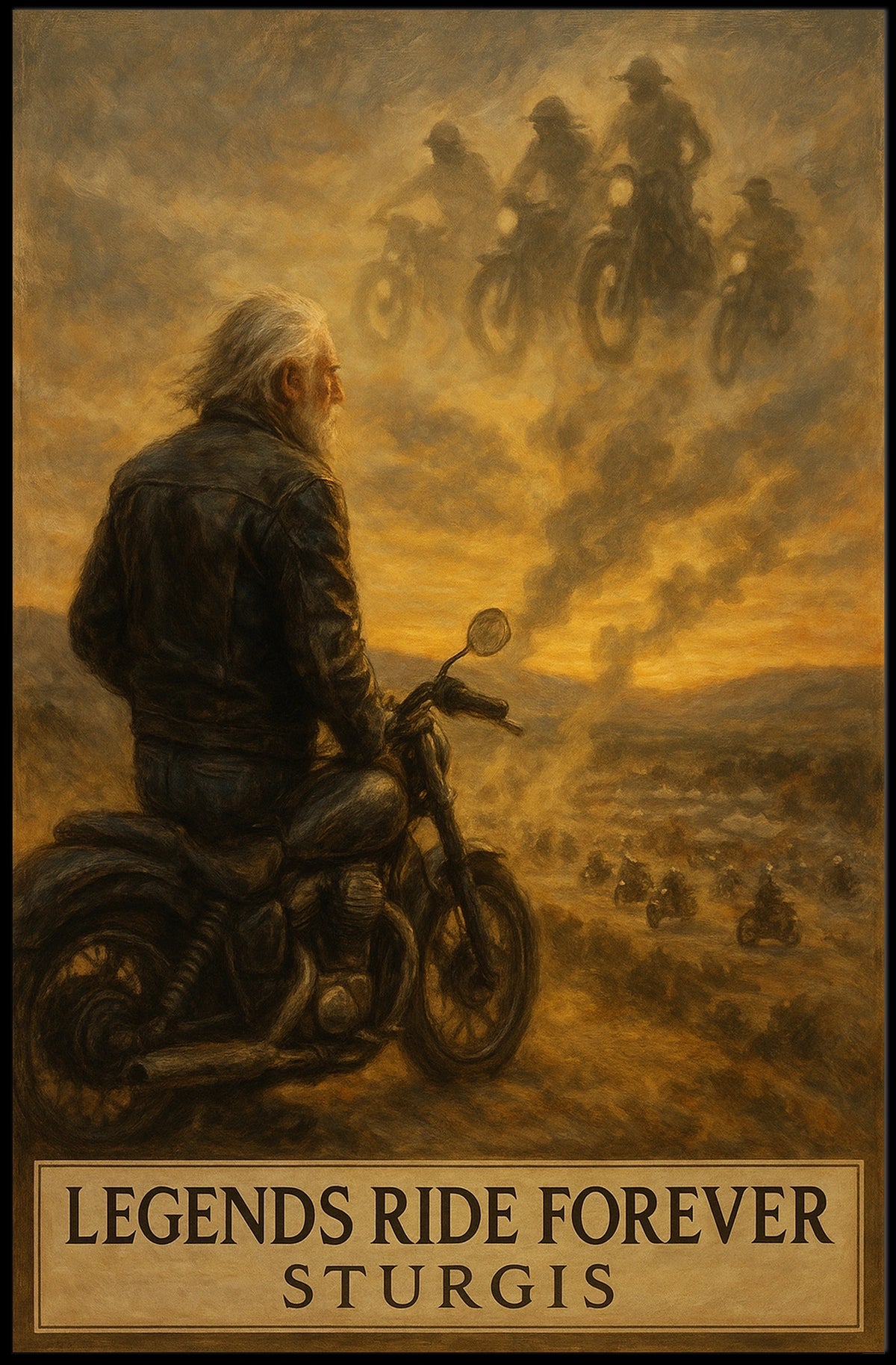 Legends Ride Forever Poster