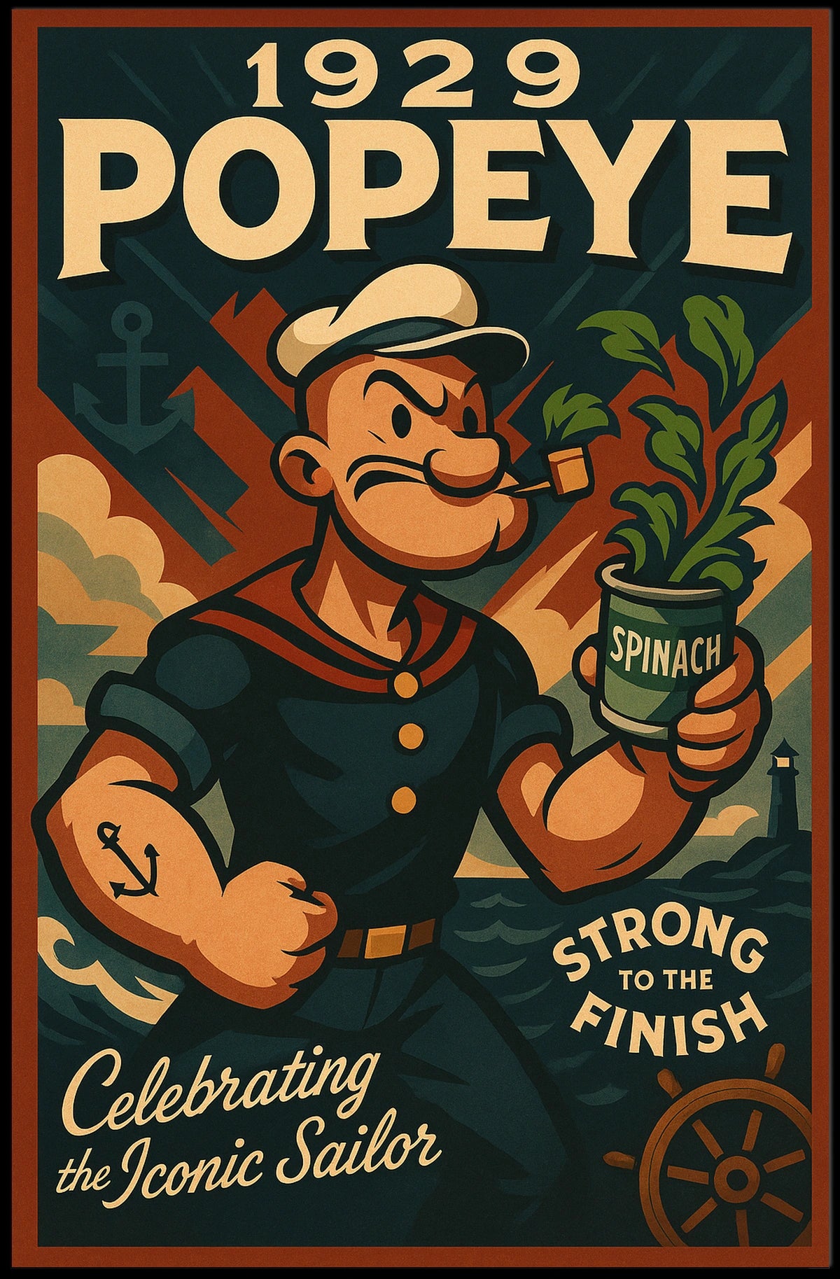 Popeye 1929 Art Poster POP-46
