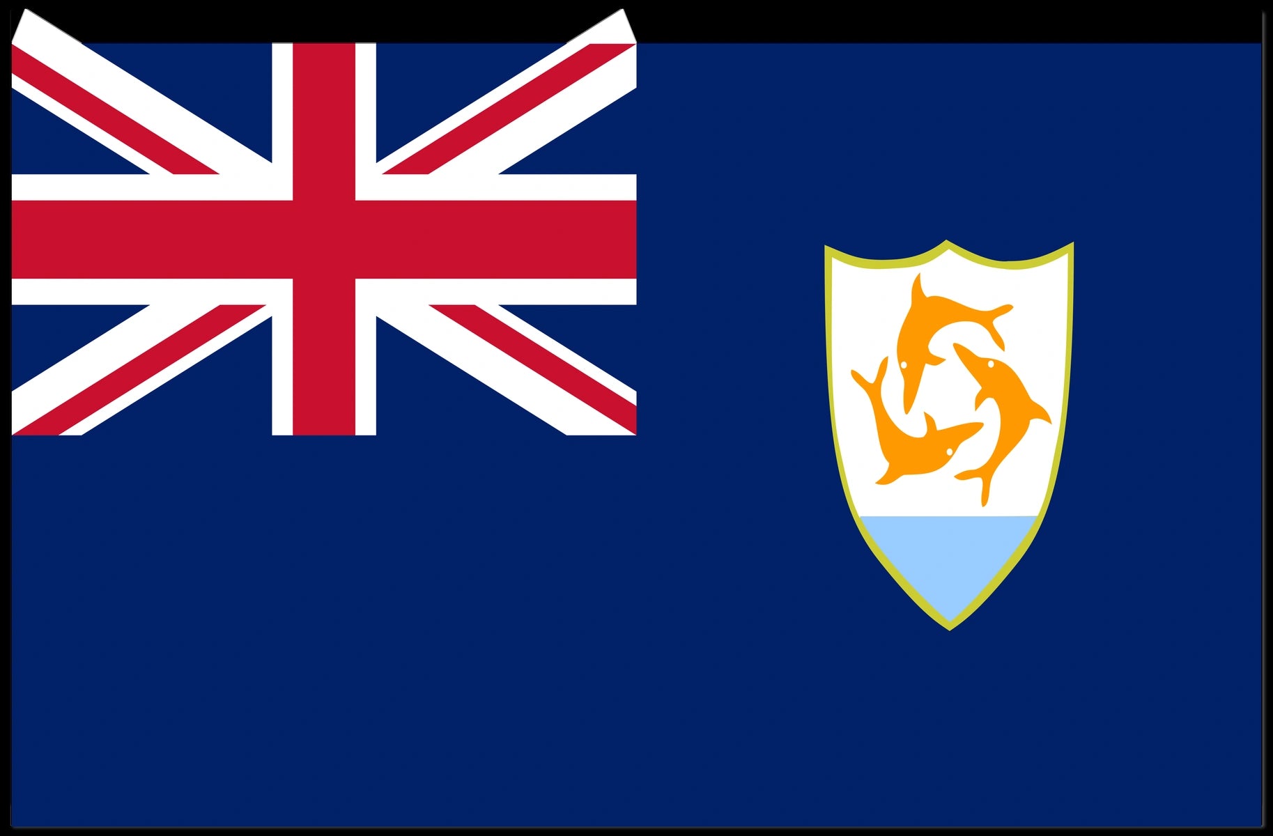 Anguilla Flag Poster