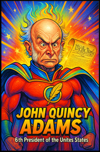 John Quincy Adams 6th President Poster PosterGoat