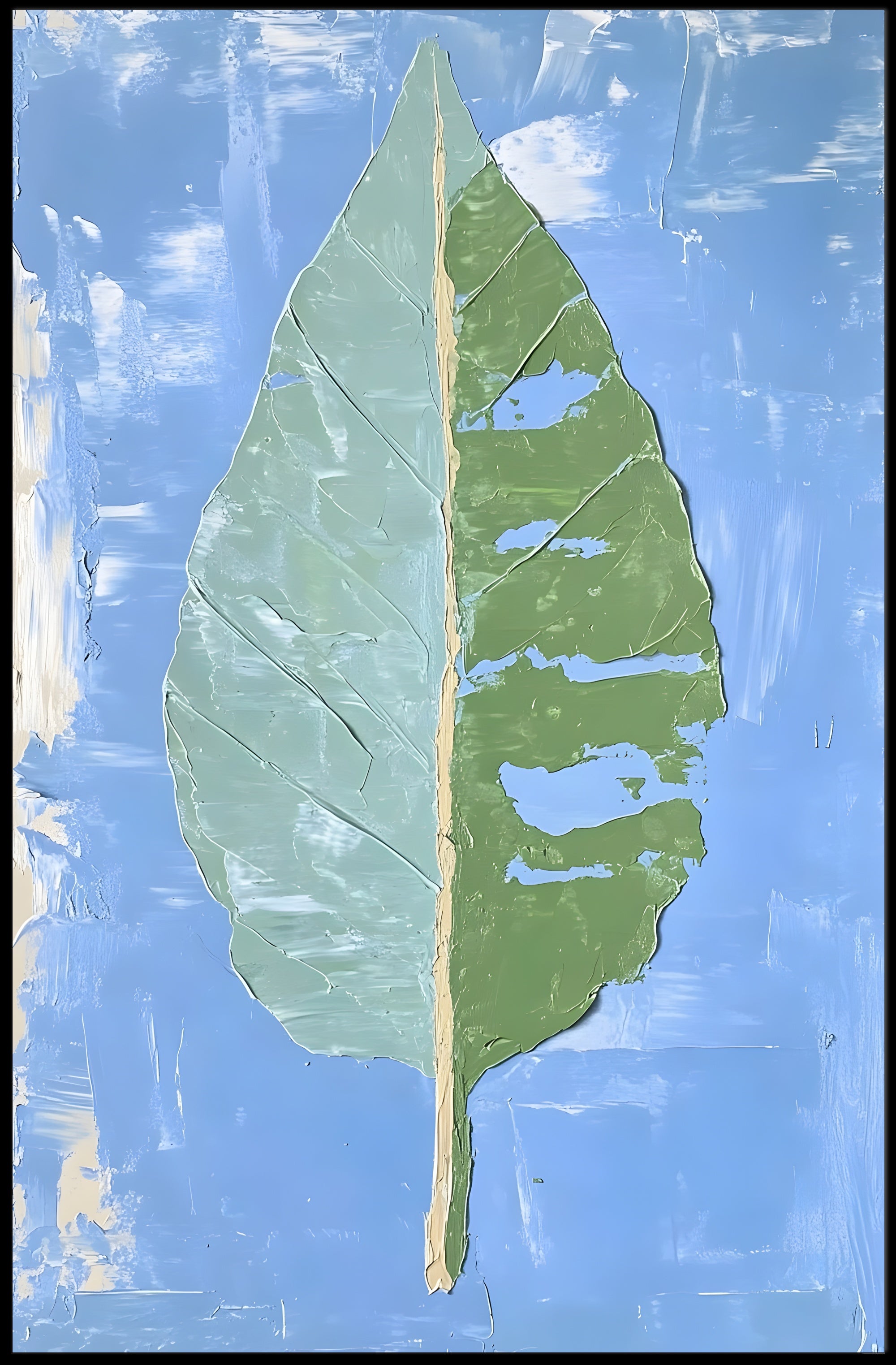 Nature Palette Scenic Poster Wall Art Print