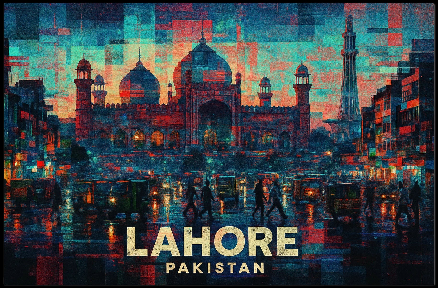Lahore, Pakistan Poster