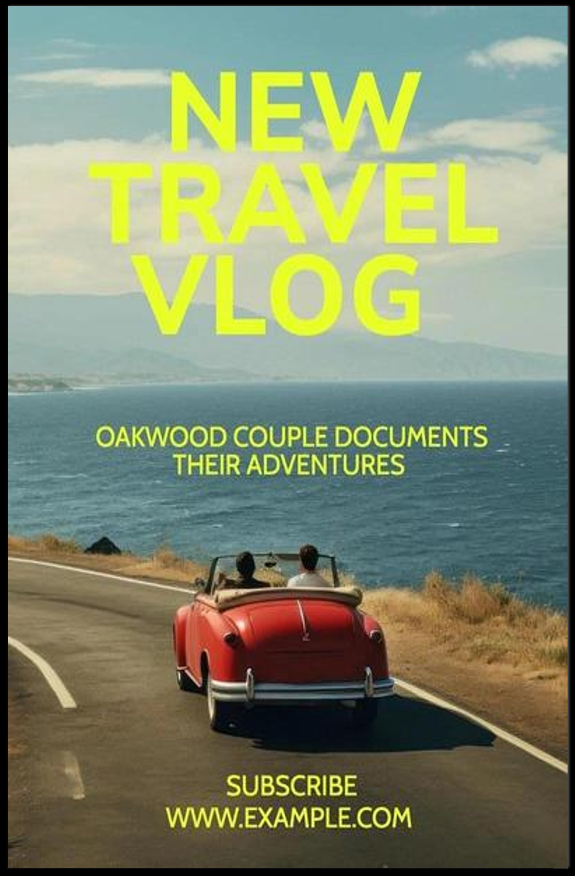 New Travel Vlog Poster PosterGoat