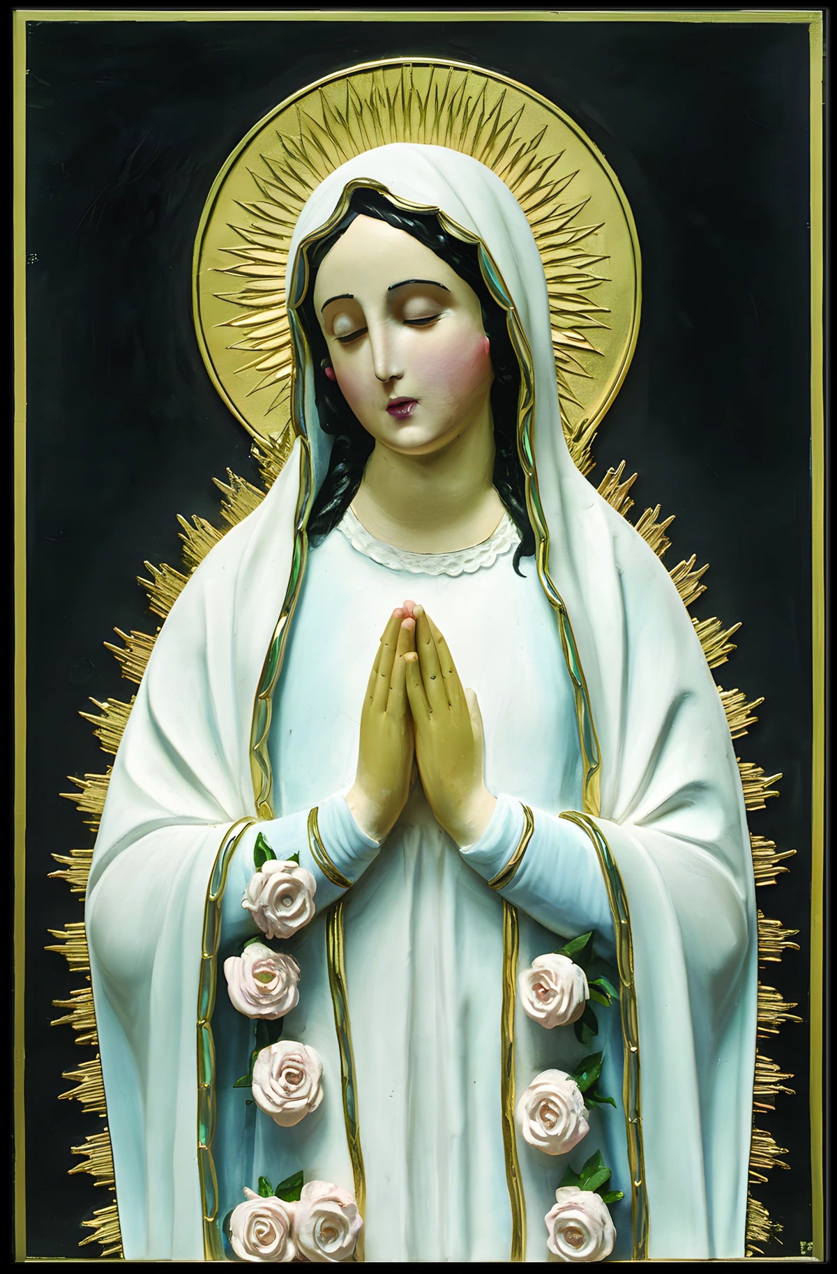 Serene Devotion Poster