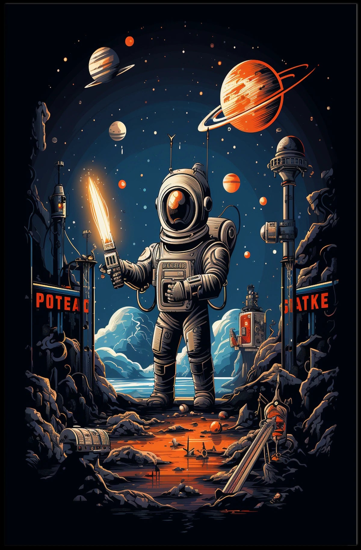 Cosmic Explorer Poster