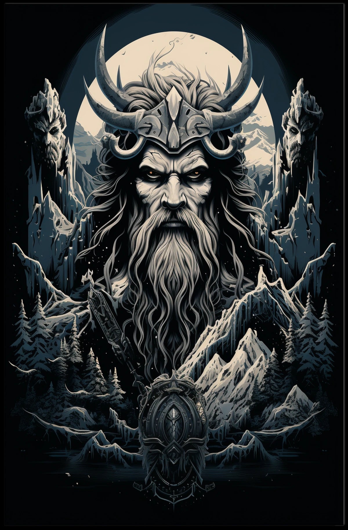 The Enchanted Warrior Poster