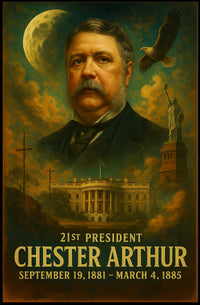 Chester Arthur Classroom Neoclassical Realism Poster