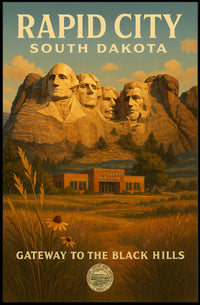 Gateway to the Black Hills Poster