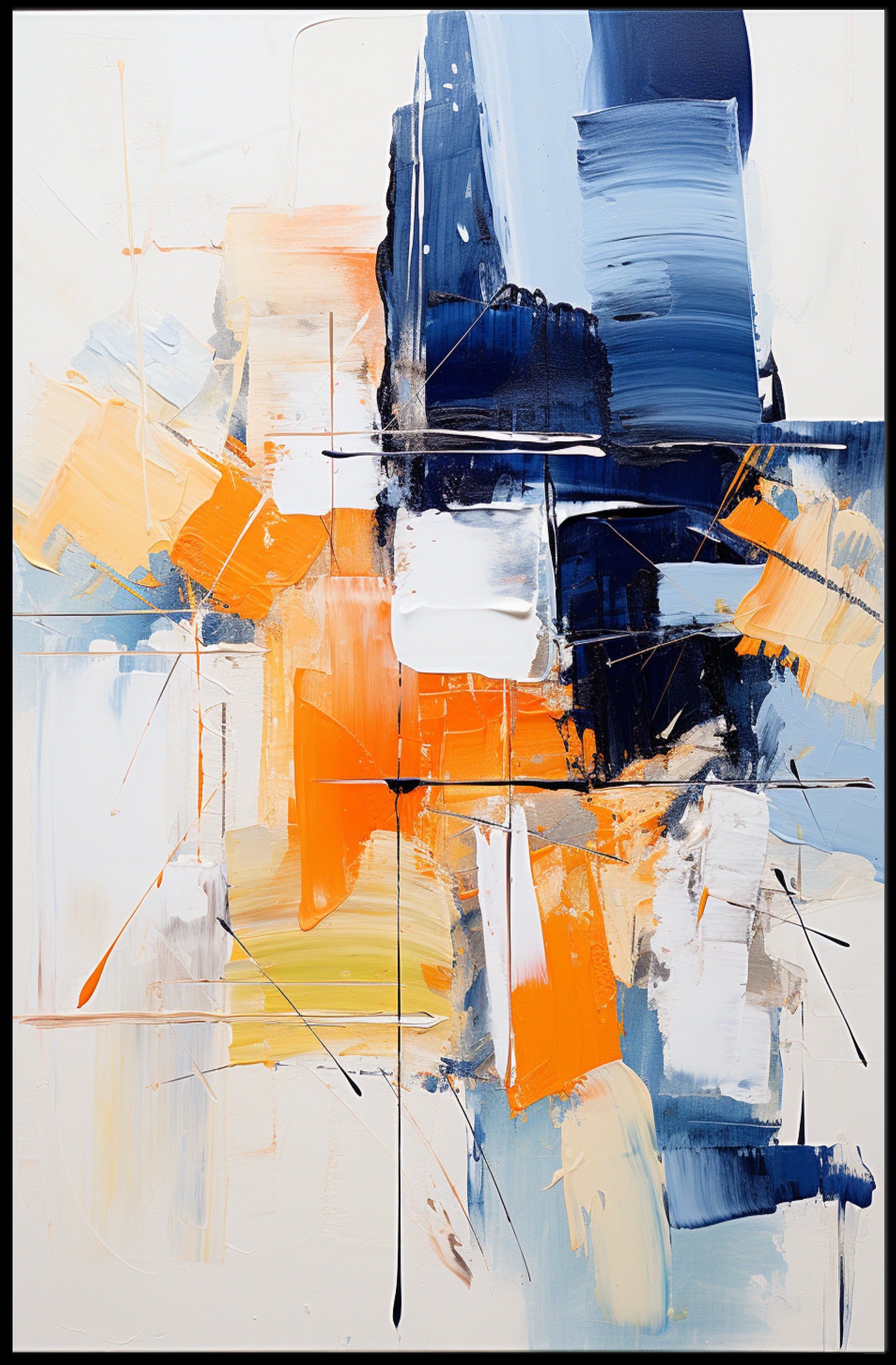 Abstract Expression Abstract Poster