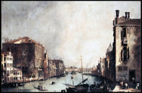 Venetian Canal Masterpiece: European Landscape Urban Cityscape Poster