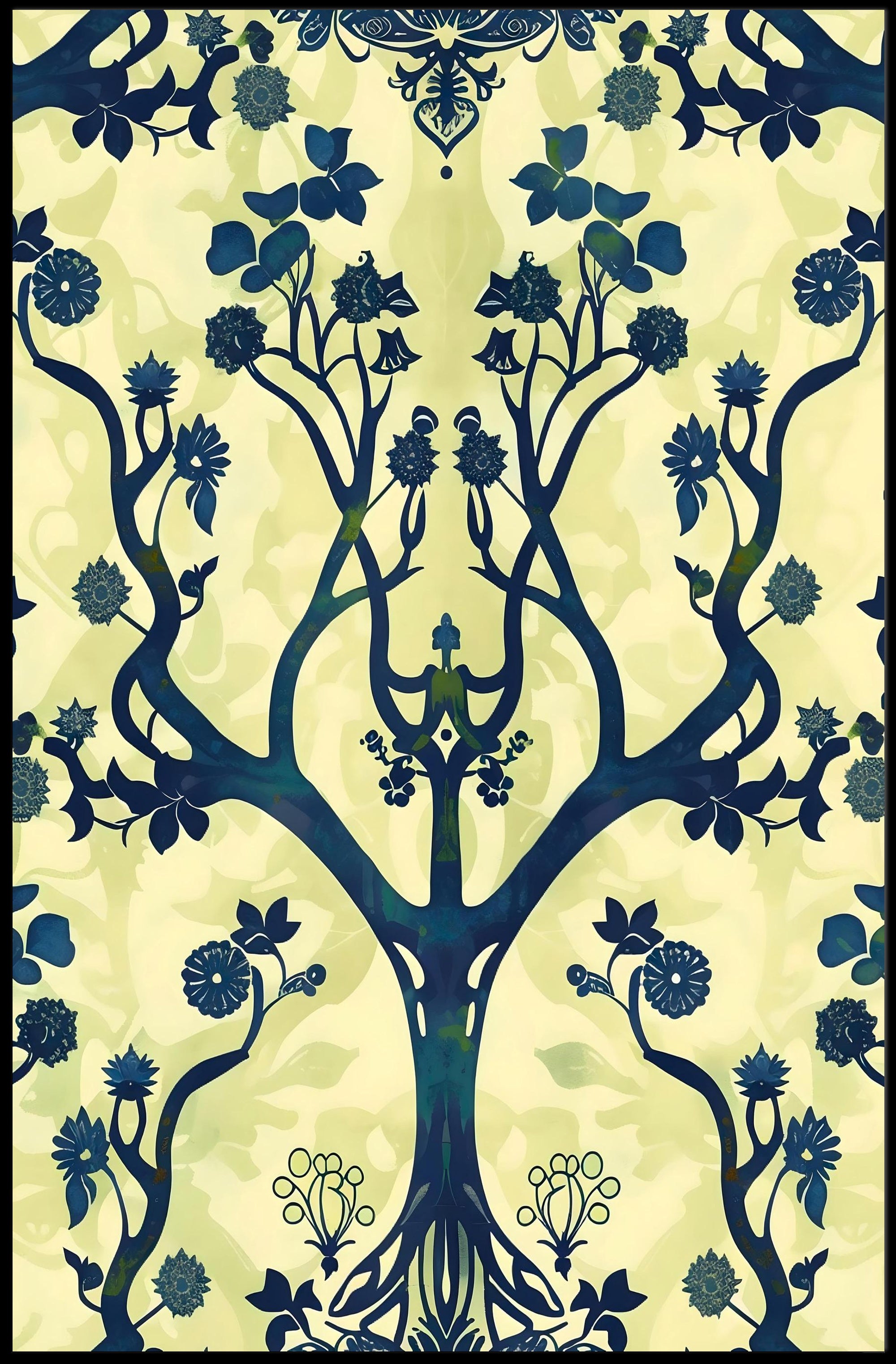 Nature's Silhouette Wall Art Print Decor