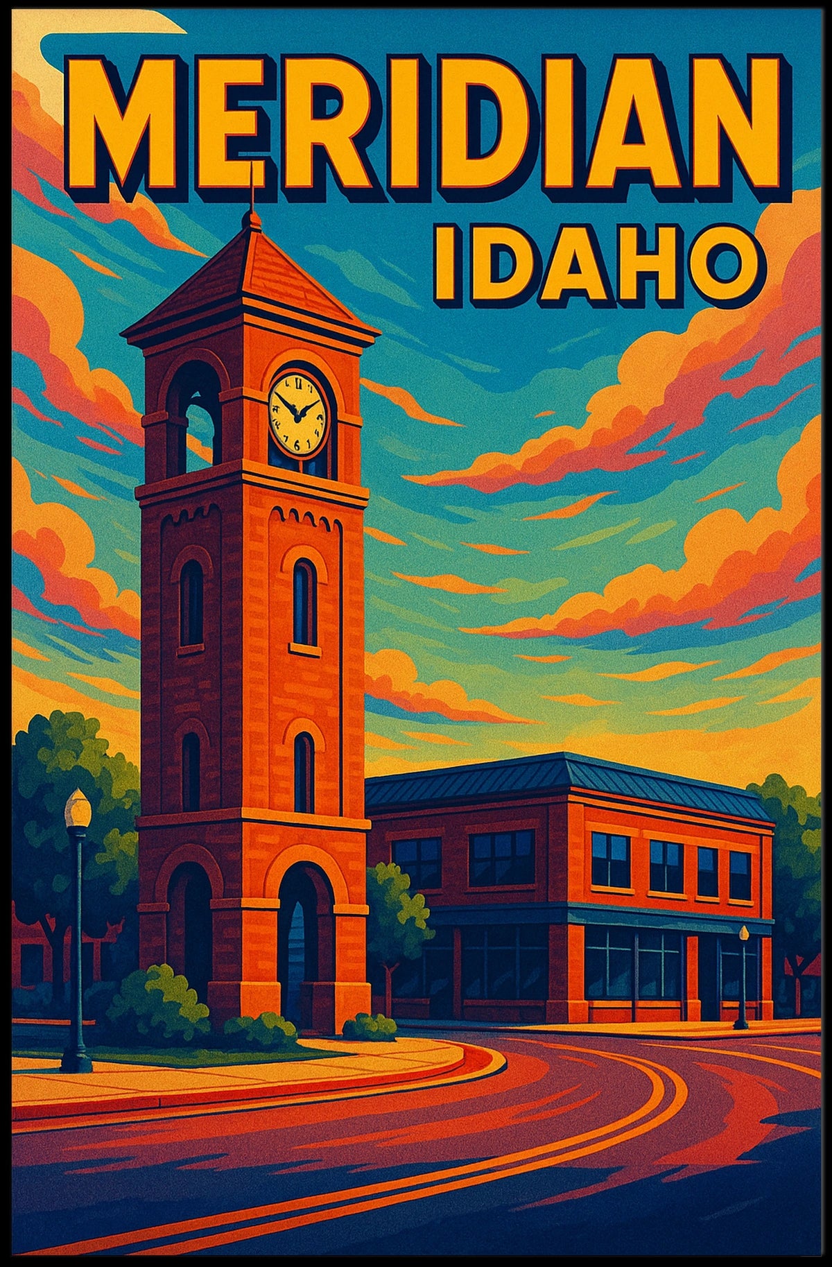 Meridian, Idaho Poster