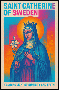 Saint Catherine of Sweden Poster