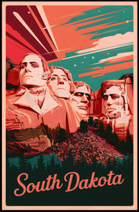 South Dakota Adventure Poster