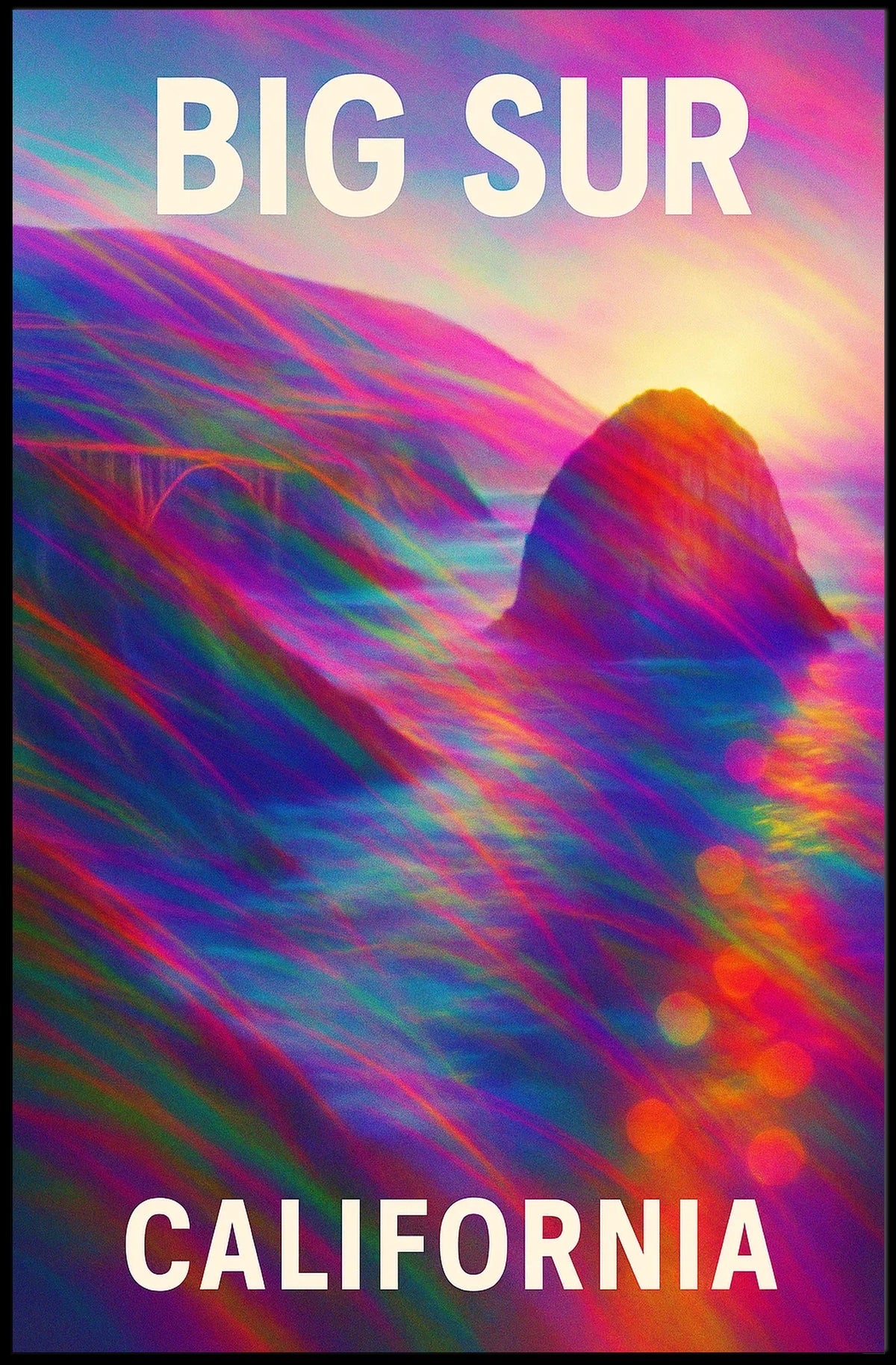 Big Sur, California Poster
