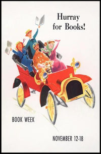 Hurray for Books! Poster PosterGoat