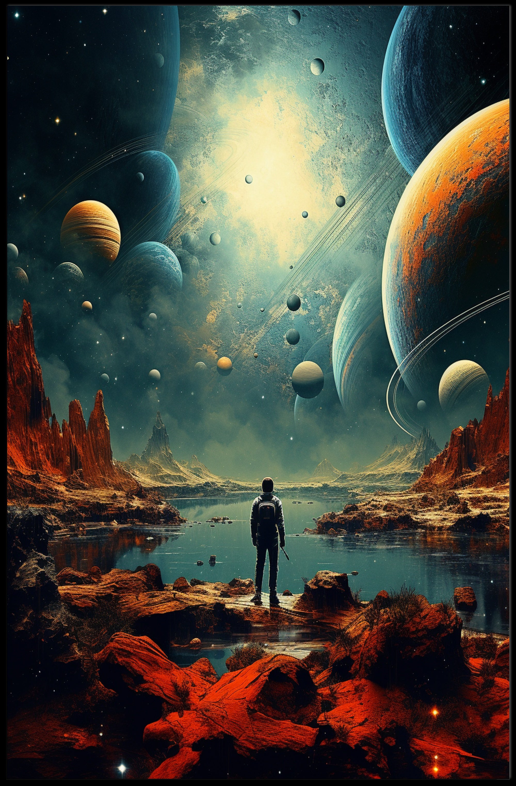 Cosmic Exploration Poster PosterGoat