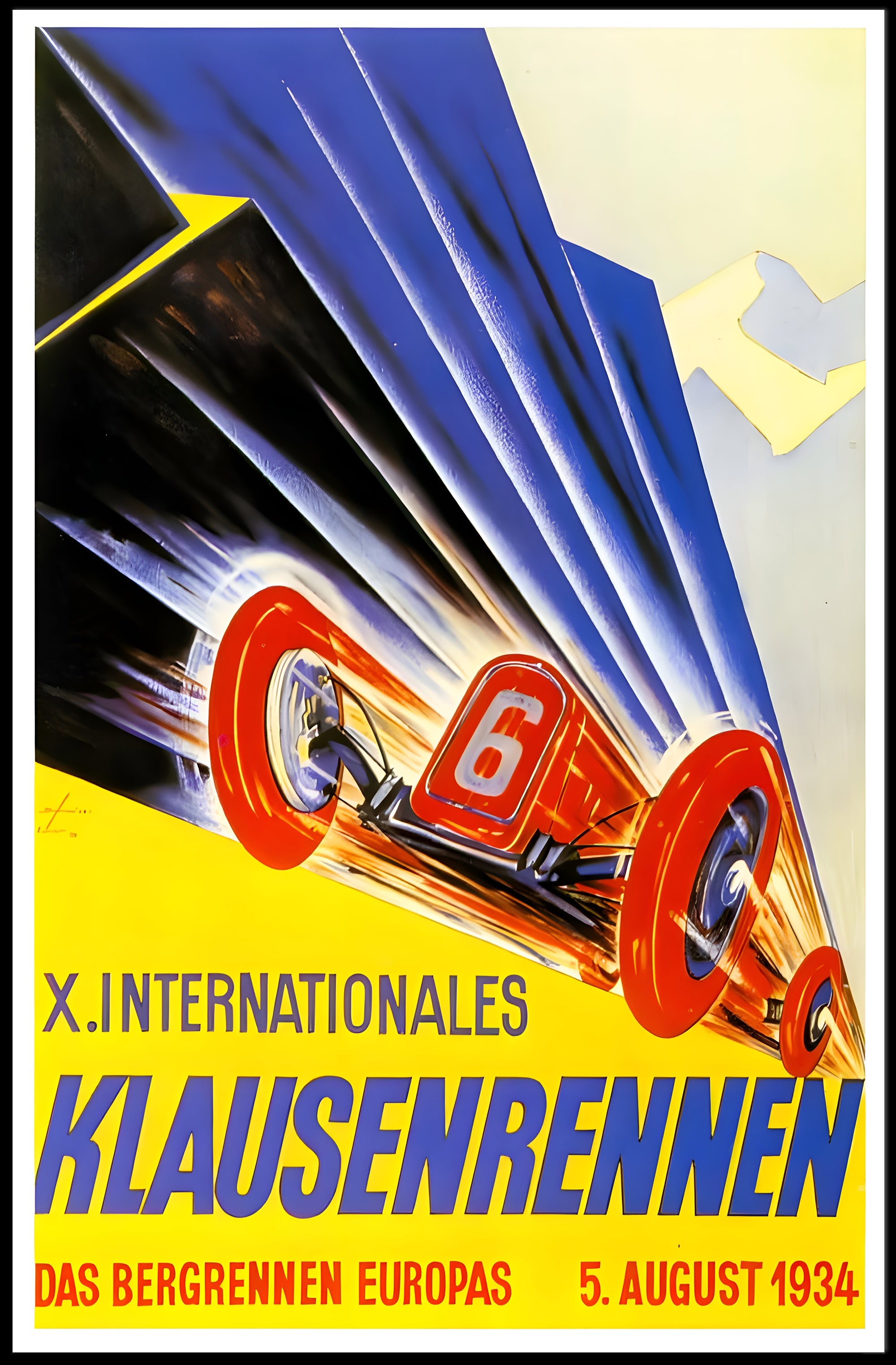 X. Internationales Klausenrennen Poster