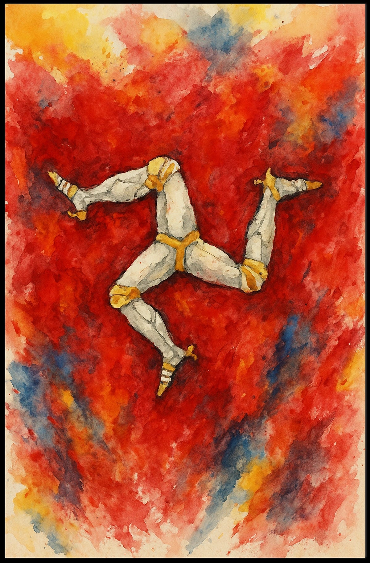 The Triskelion In Motion Poster