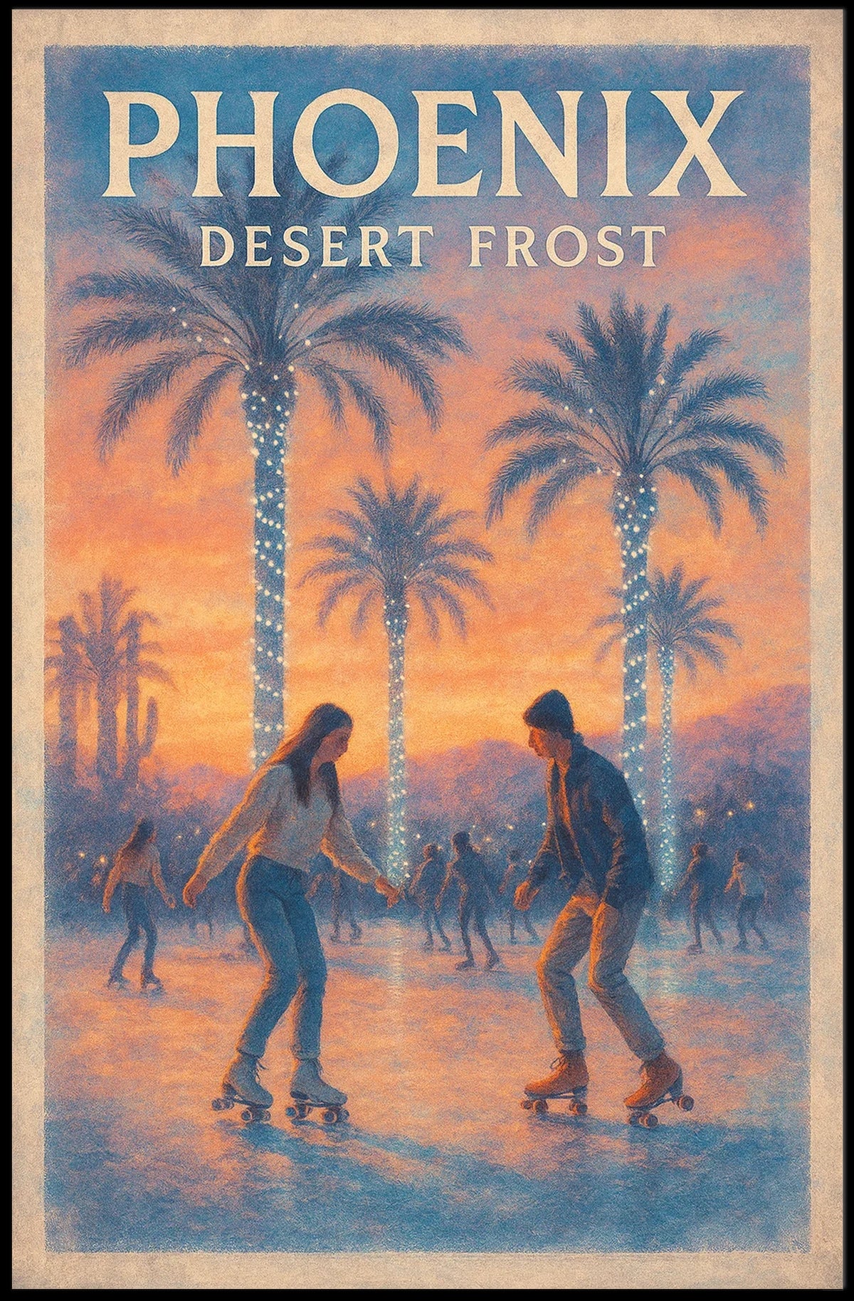 Desert Frost Poster