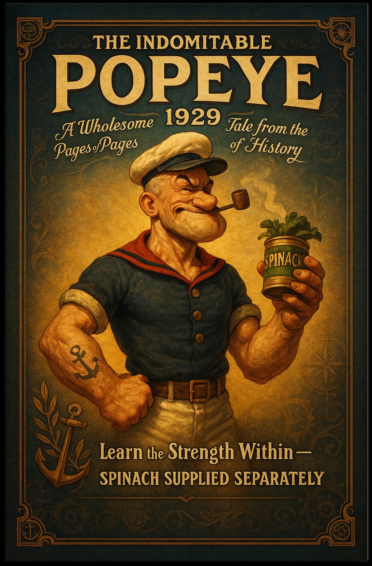 Popeye 1929 Art Poster POP-211