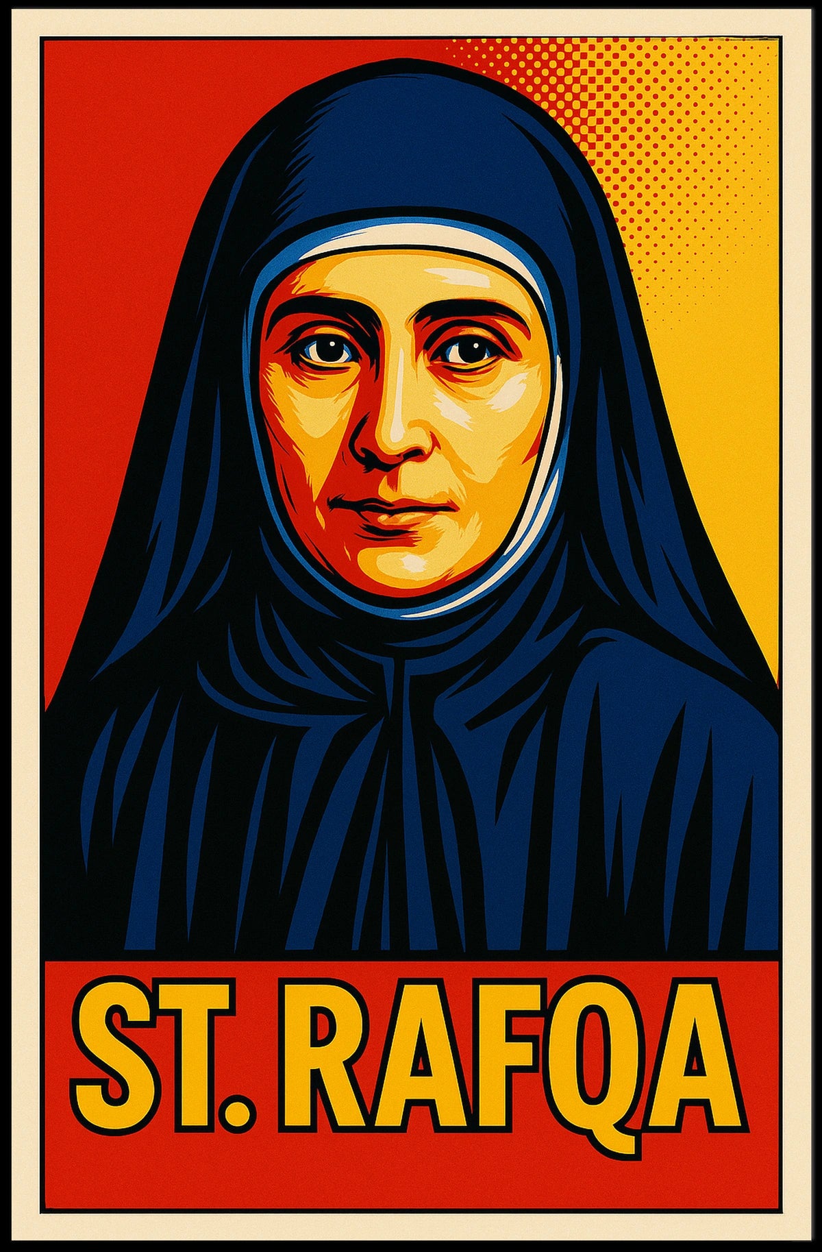 St. Rafqa Poster