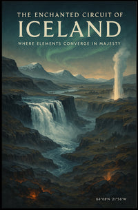 The Enchanted Circuit of Iceland Poster