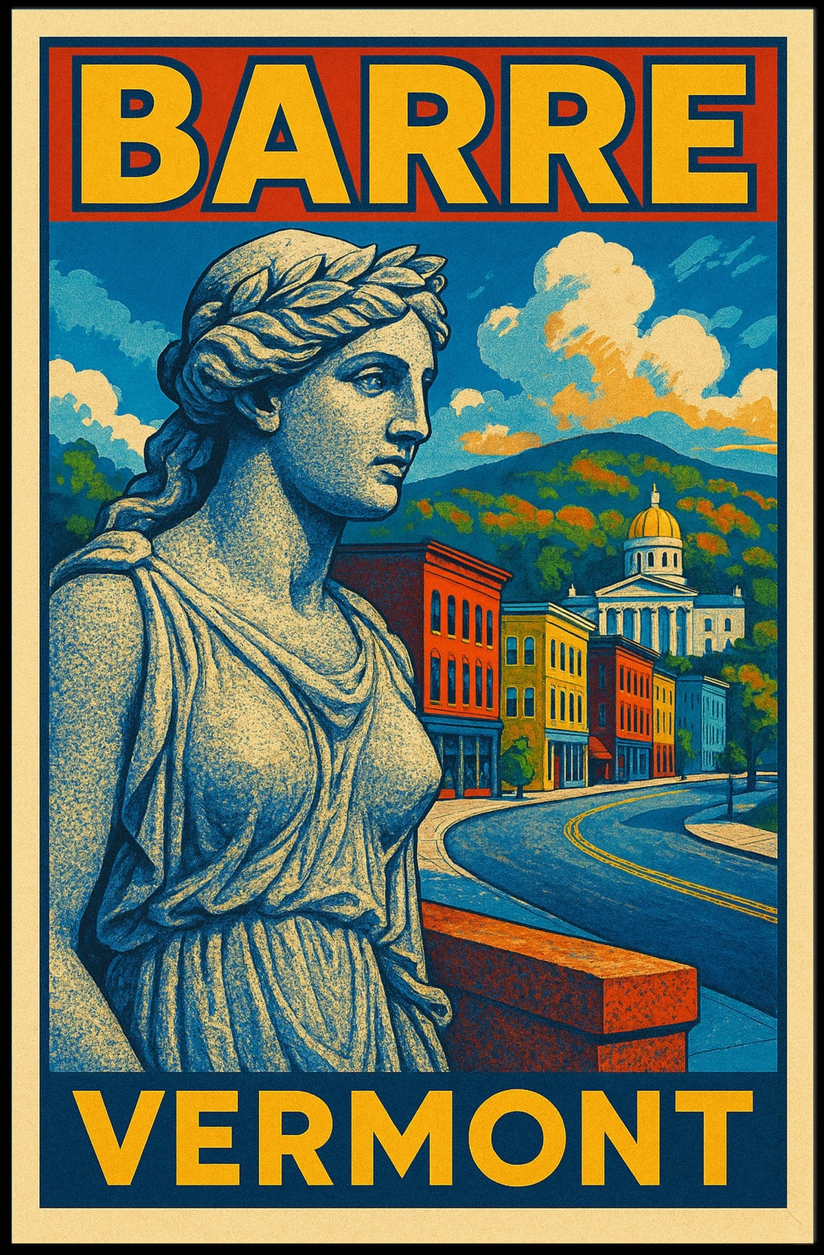 Barre, Vermont Poster