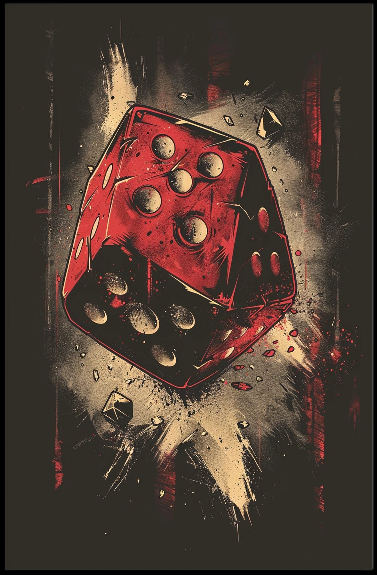 The Explosive Dice Poster