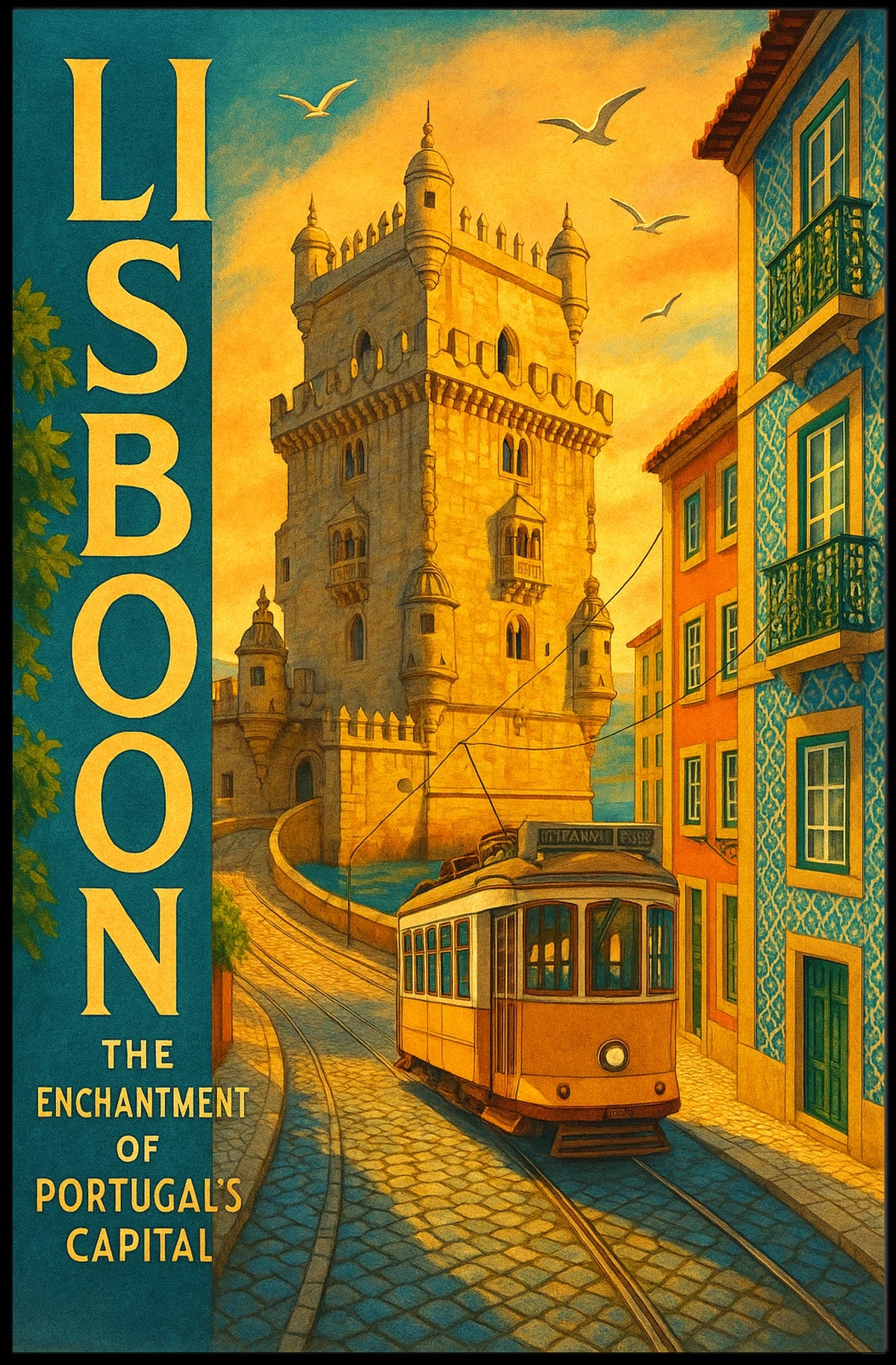 Lisbon The Enchantment of Portugals Capital Poster