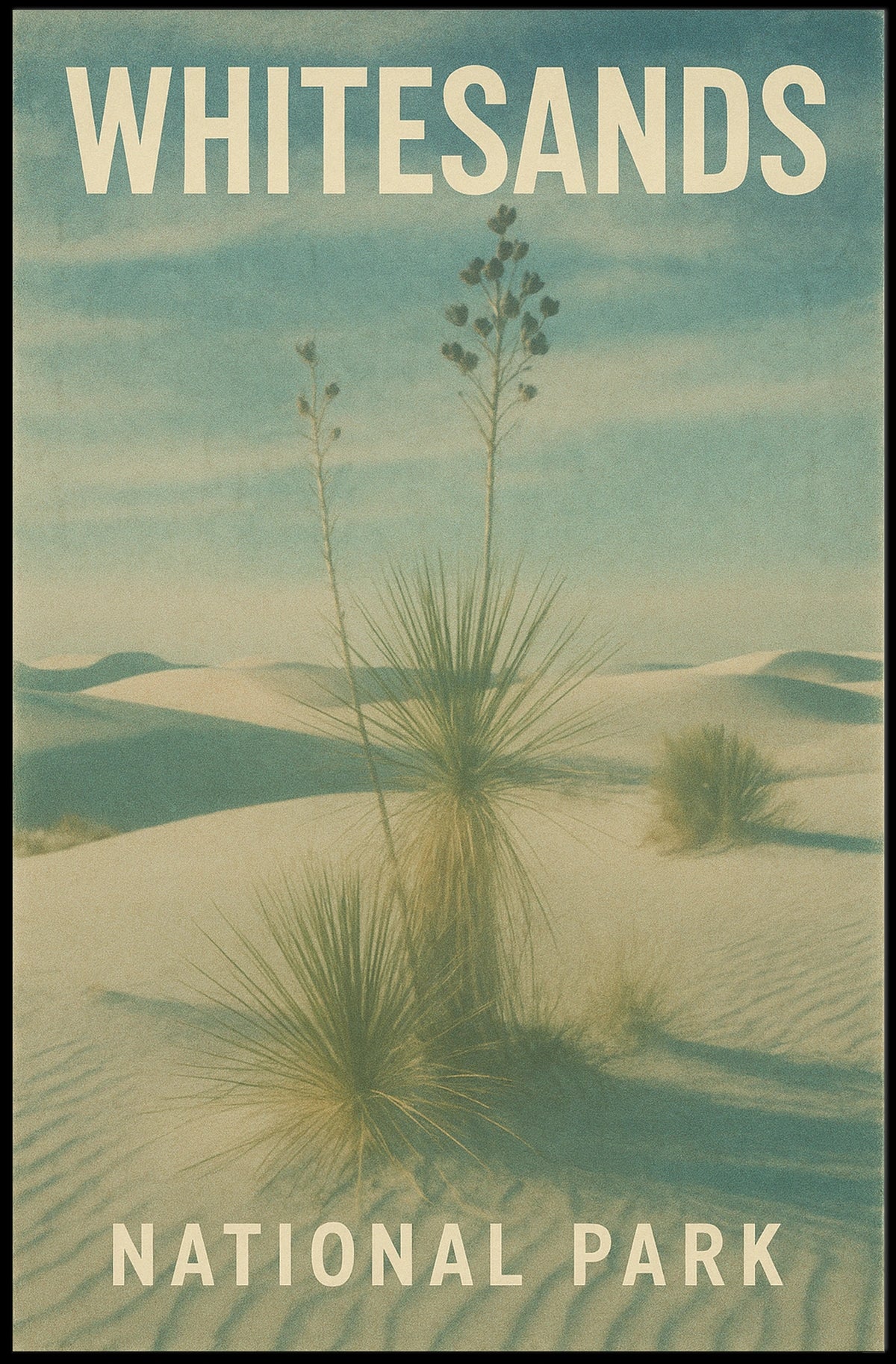 White Sands National Park Poster