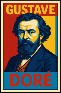 Gustave Doré Artistic Tribute Poster