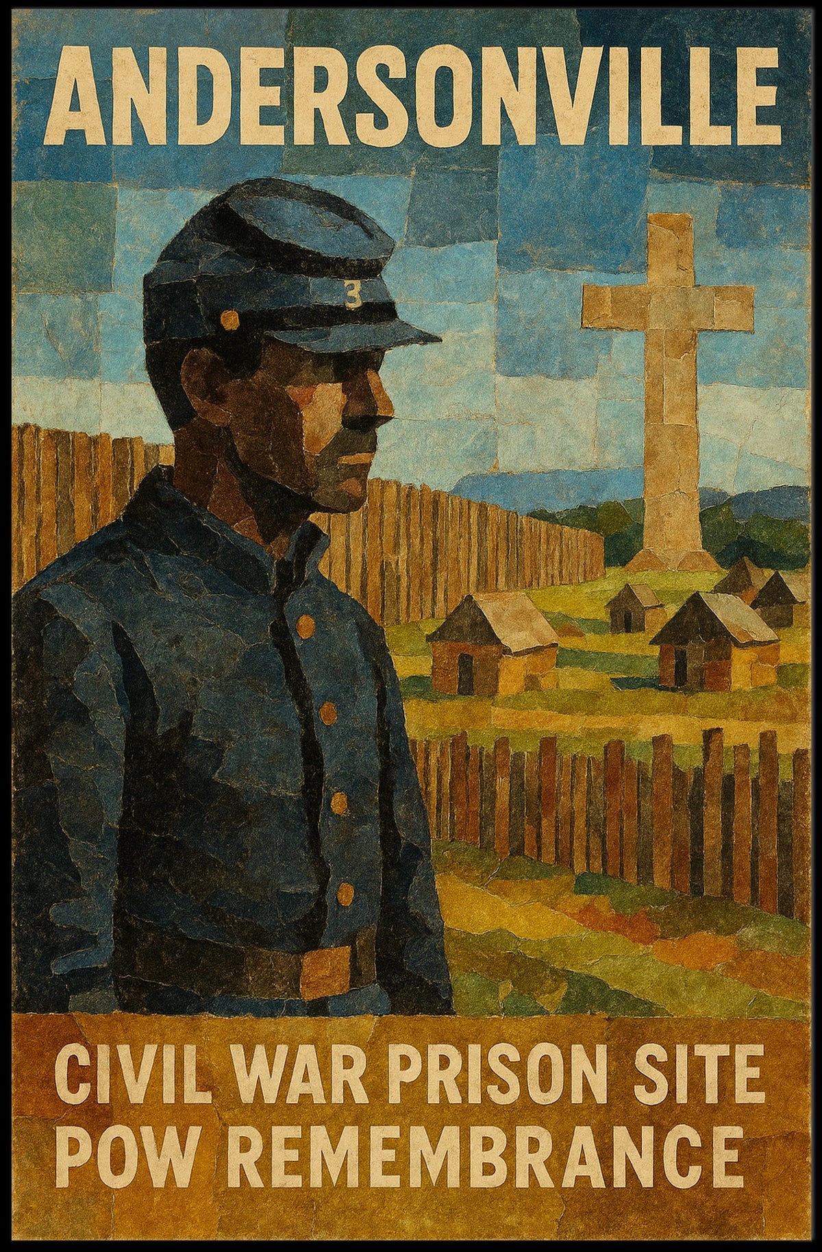 Andersonville Pow Remembrance Poster