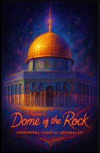Dome of the Rock Ephemeral Light of Jerusalem Poster