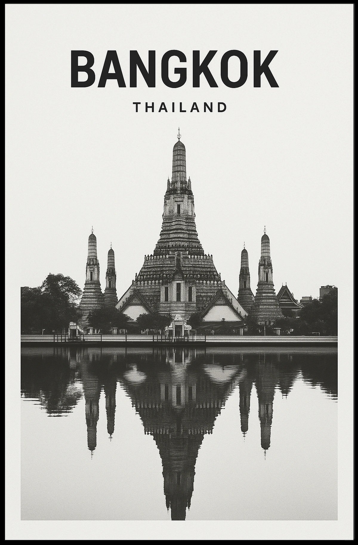 Bangkok, Thailand Poster