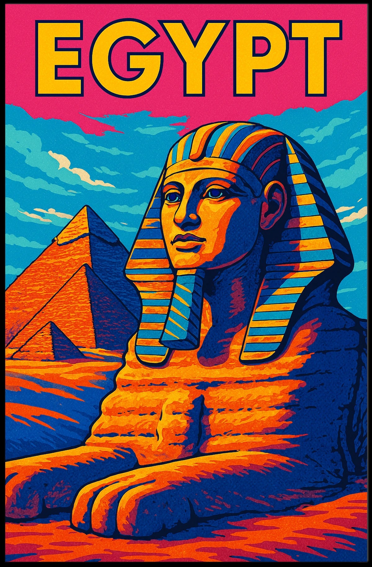 Egypt Travel Poster