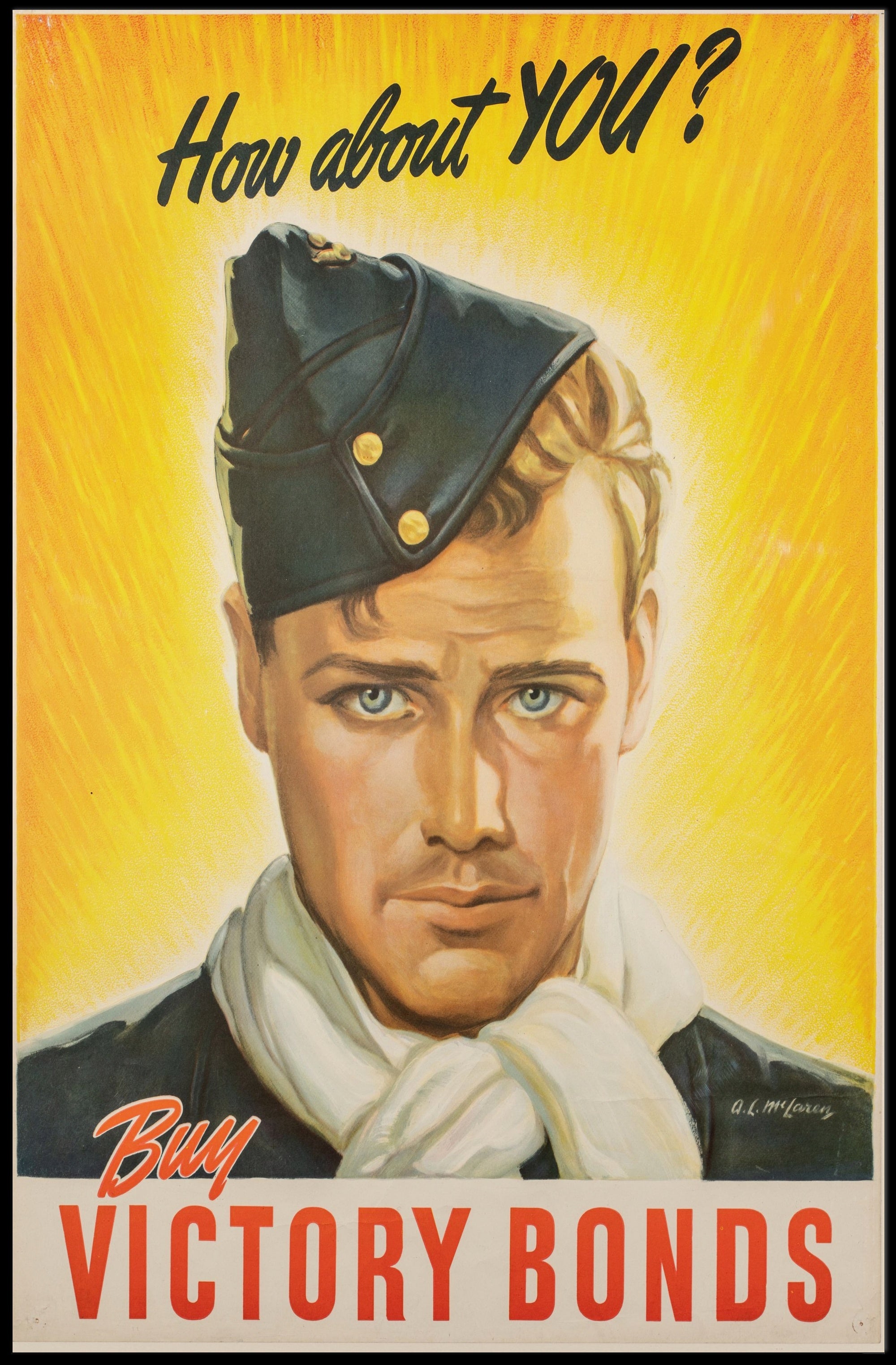 World War II Victory Bonds Propaganda Poster