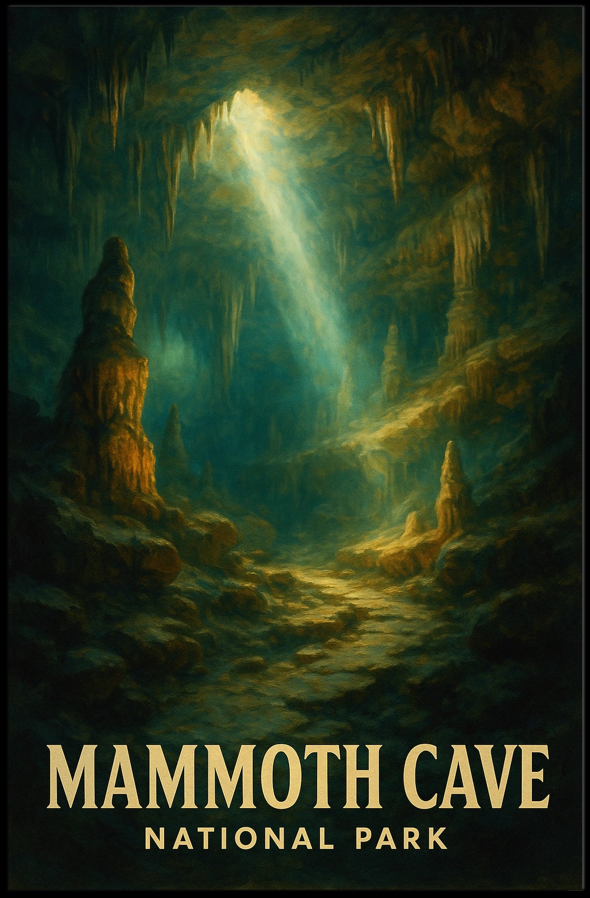 Mammoth Cave National Park Poster