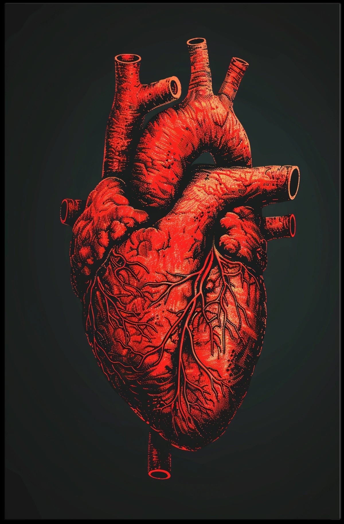 Heart Of Art Poster