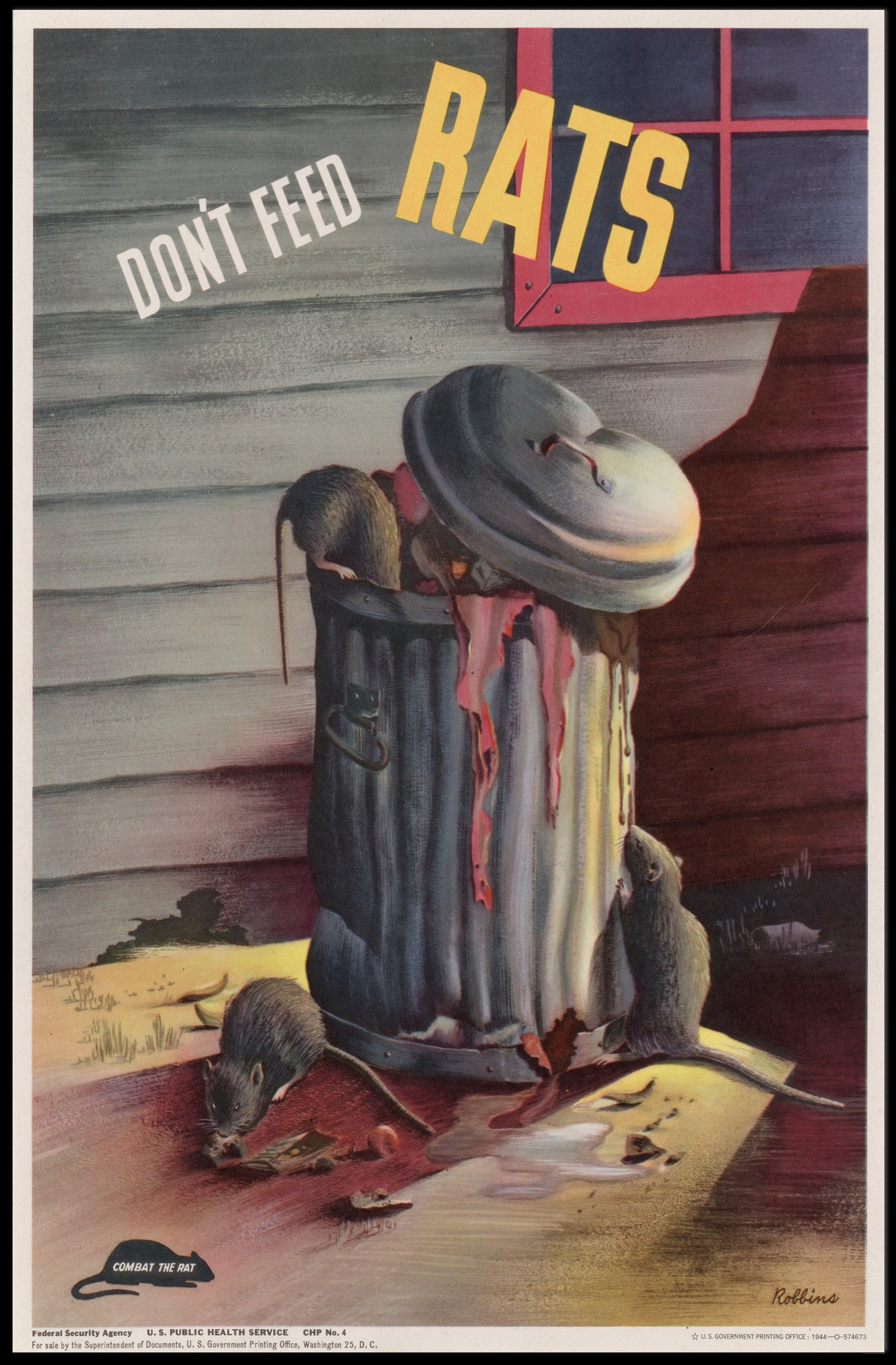 Rats and Waste Management Educational or Infographic Poster PosterGoat