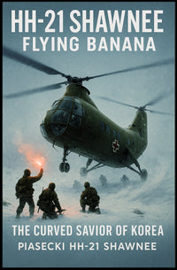 HH-21 Shawnee Flying Banana Poster PosterGoat