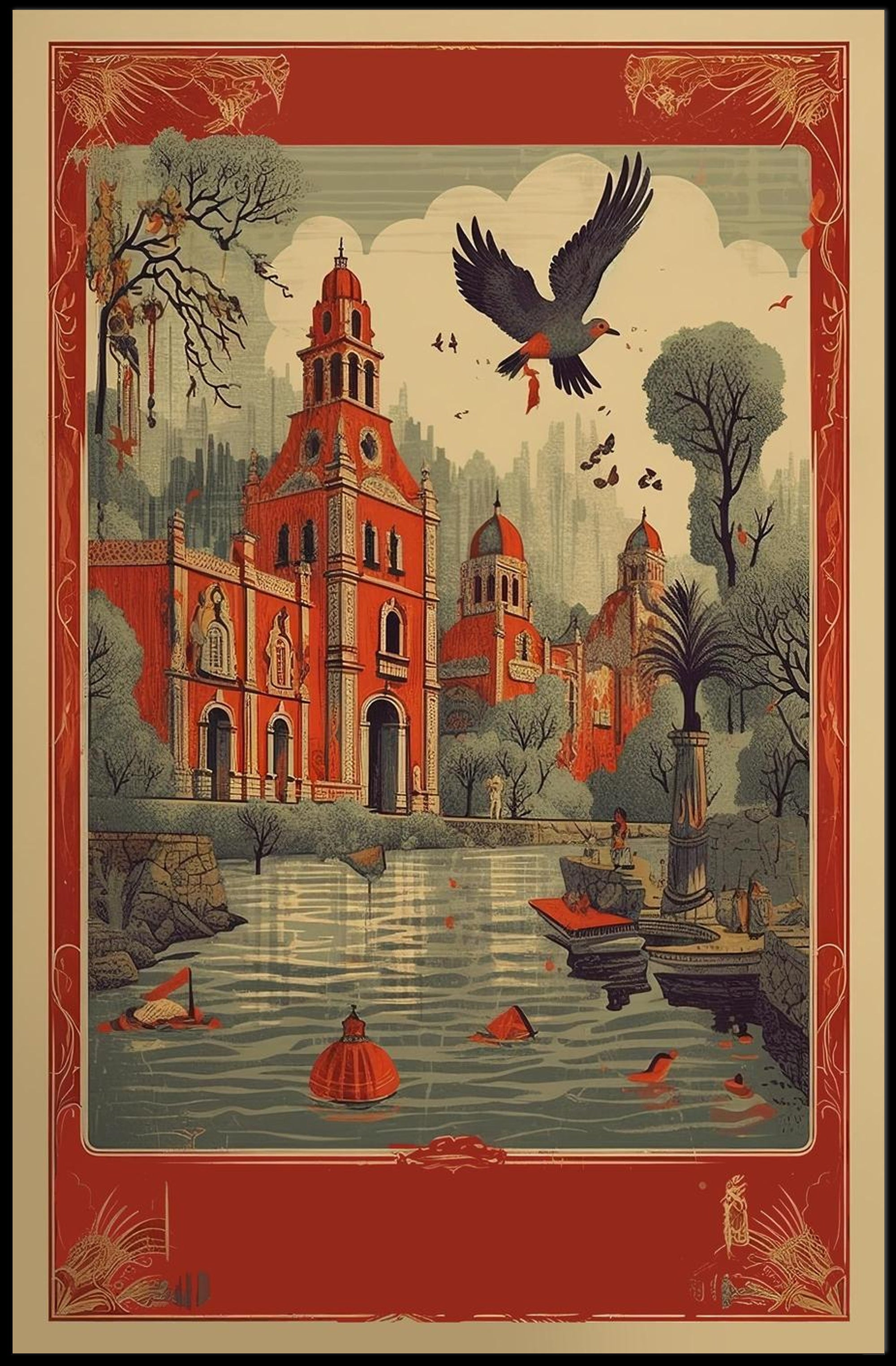 Enchanted Architecture Poster