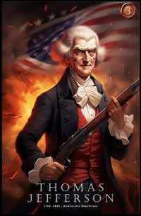 Thomas Jefferson: Democratic-Republican Legacy Poster
