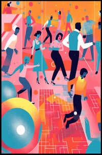 Vibrant Dance Celebration Poster