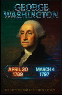George Washington 1st President Poster PosterGoat