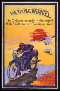 The Flying Merkel Poster PosterGoat