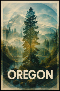 Oregon Wilderness Poster