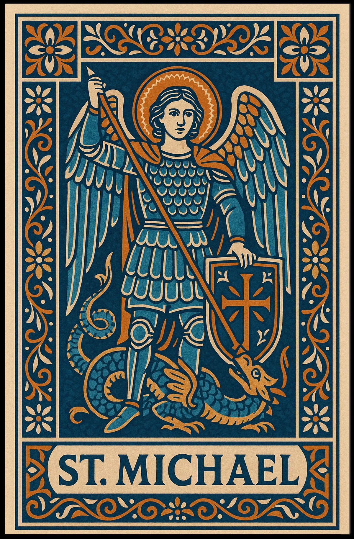 St. Michael The Archangel Poster